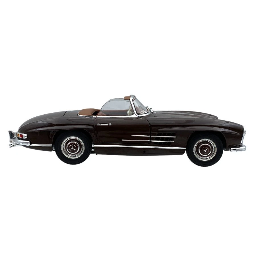 Modellino Auto Minichamps 1/18 Mercedes 300 SL Roadster 1957 dark red - Immagine 2 di 4