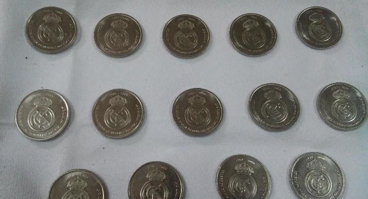 14 Real Madrid SILVER coin set RARE Ronaldo Famous stars 14 Real Madrid SILVER coin set RARE Ronaldo Famous stars