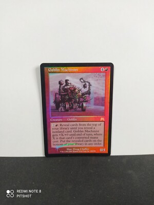 FOIL Goblin Machinist / Goblin Machinist - MTG Magic