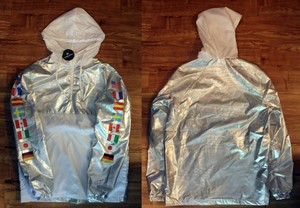 nasa pullover windbreaker