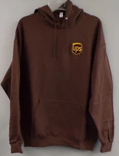 UPS Parcel Employee Pullover Hooded Sweatshirt S-5XL, LT-4XLT Hoodie New