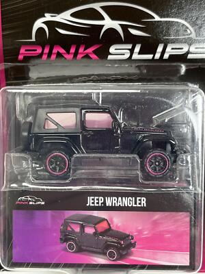 Jeep Wrangler Black 1:64 Scale Pink Slips Jada 213291000 | eBay