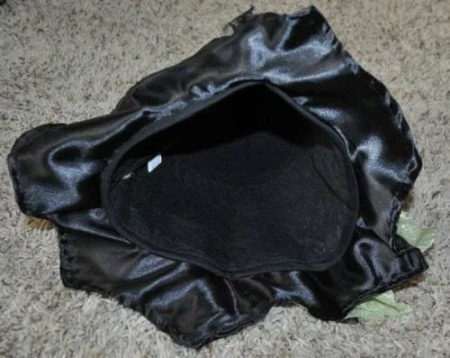 Witch Hat Green Spider Soft Satiny Halloween Costume Accessory Kids - Image 2 of 4