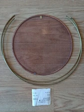 VINTAGE BOAT WILCOX CRITTENDEN 10 INCH PORTHOLE SCREEN AND SPRINGS 5254 BRONZE