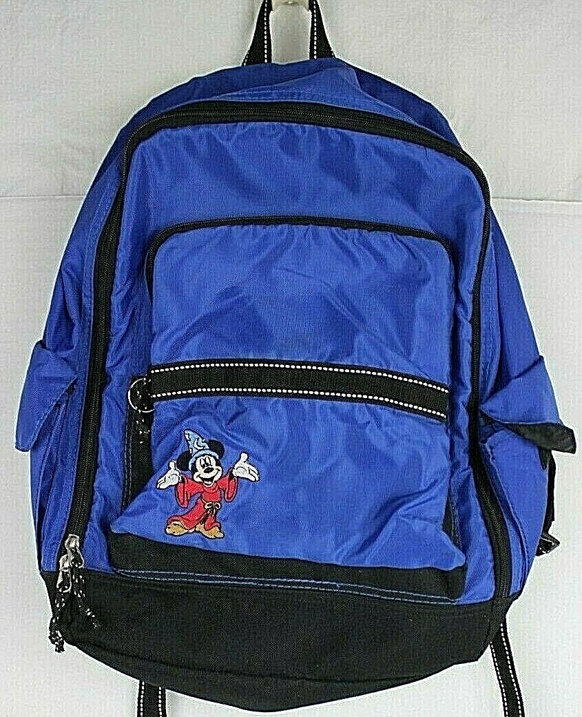SORCERER'S APPRENTICE BACKPACK Mickey Mouse Nylon Bag Disney