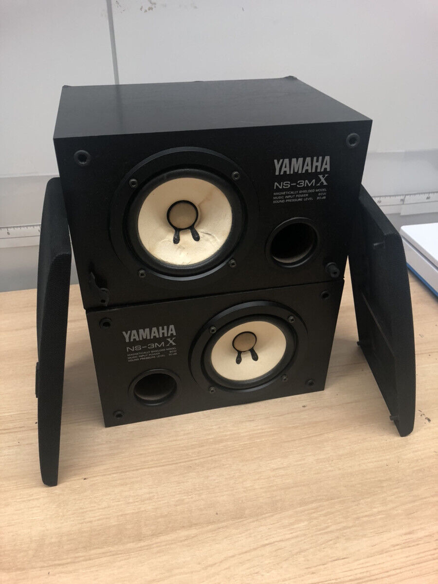 スマホ/家電/カメラ【良品】YAMAHA フルレンジスピーカー システム NS-3MX 30W ペア