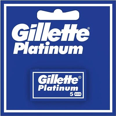 Gillette Lames de rasoir - Platinum - Paquet de 5 lames - Lots