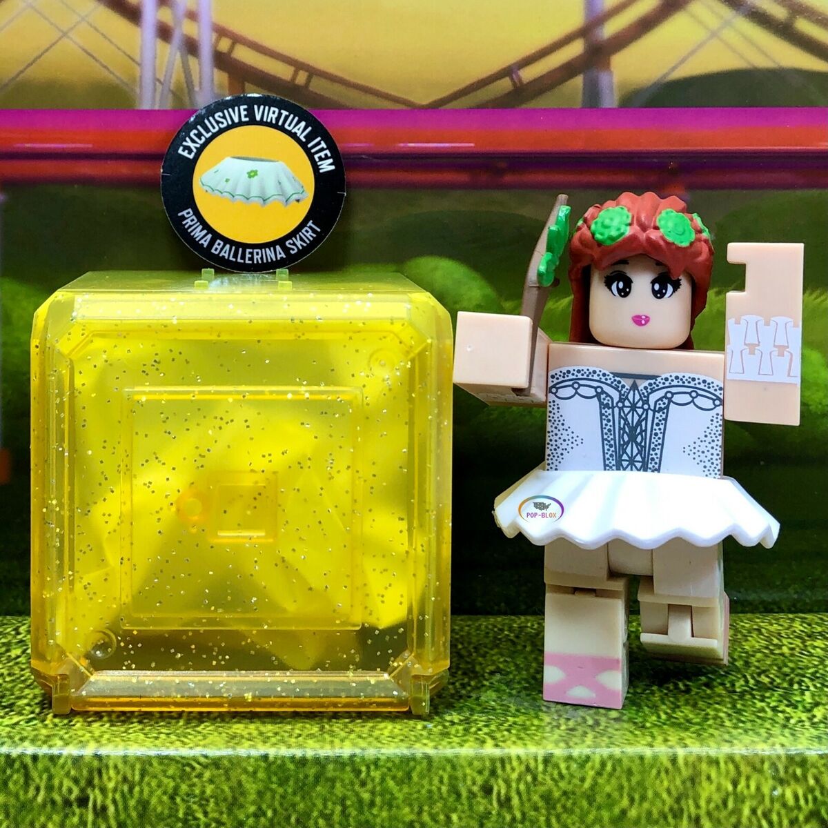 Roblox ROYAL BALLET ACADEMY OF ROBLOX FIFI Series 7 Yellow+Prima Ballerina  Skirt 