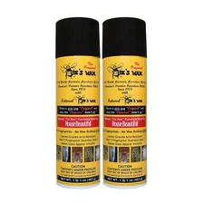 2 PACK - The Original Bee's Wax Polish 2 Large 17 oz cans