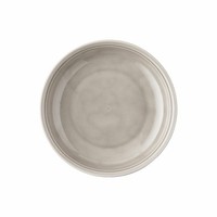 Thomas Trend Colour Suppenteller, Tiefer Teller, Porzellan, Moon Grey, 24 Cm