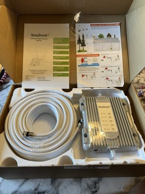 Amazboost A1 Multi-Band Cell Phone Signal Booster Kit.  Costs 110.00 on Amazon.