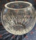 BEAUTIFUL VERA WANG WEDGWOOD DUCHESSE 4.25” TALL ROUND CRYSTAL GLASS BOWL  — photo 6
