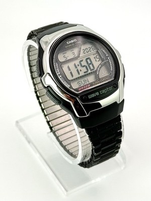 Casio Wave Ceptor WV-58A World Time Digital Watch Atomic WR50M Working