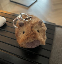 Clyde Capybara Plush Bag Charm Keychain Cute Animal Collectible Jellycat NWT