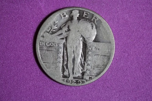 Estate Find 1929 Standing Liberty Quarter!!  #K58901