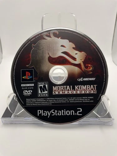 Mortal Kombat Armageddon PS2 Sony Playstation 2 Disc Only Tested