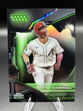 Topps Chrome Black 2023 Corbin Carroll #127 Arizona Diamondbacks Green /99