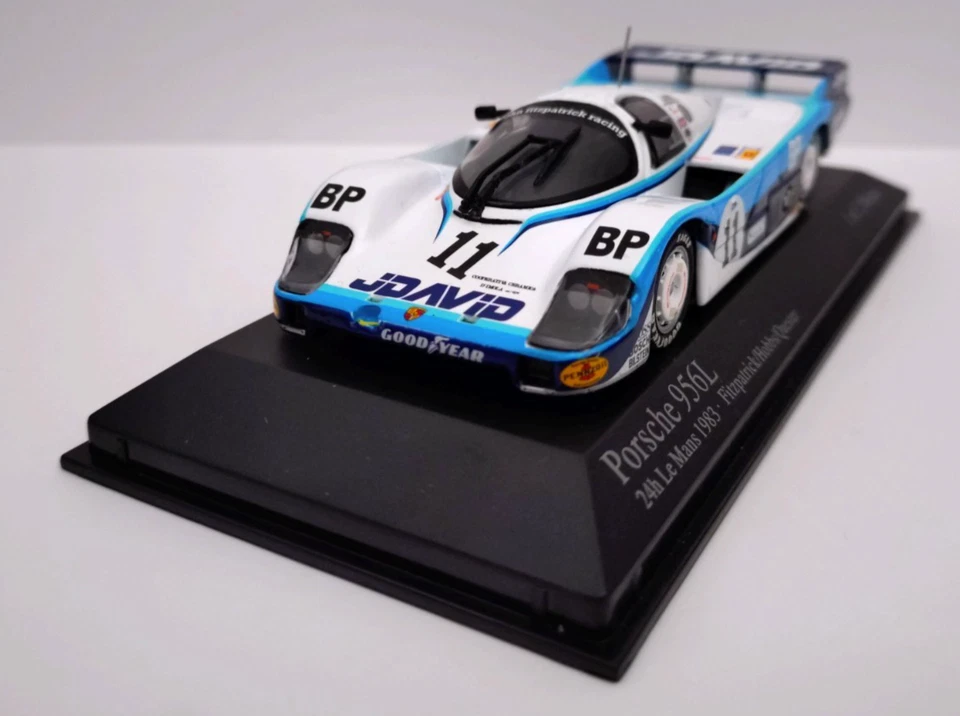 Porsche 956L #11 Le Mans 1983-Minichamps 1:43 Fitzpatrick / Hobbs - Sin usar, en caja diecast Foto 4 de 4