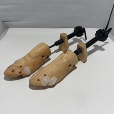 Professional 2-way Wooden Adjustable Shoe Horn Stretcher Left  Right Ladies