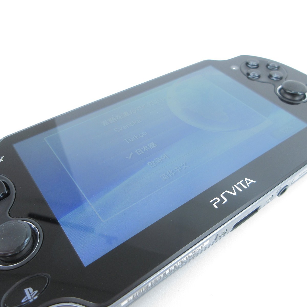 Near Mint】Sony PS Vita PCH-1100 Crystal Black 3G/Wi-Fi