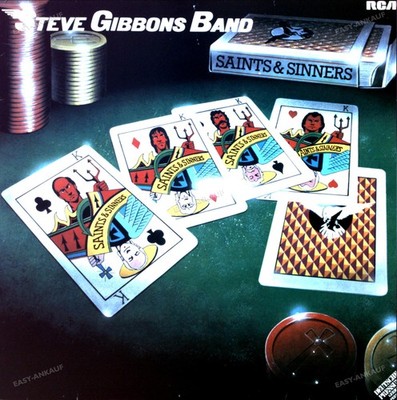 Steve Gibbons Band - Saints & Sinners LP (VG/VG) .*