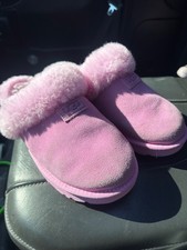 ugg pink slippers good condition some marks on the top see pictures
