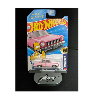 Hot Wheels Screen Time The Simpsons Family Car Pink 1:64 Diecast 2025