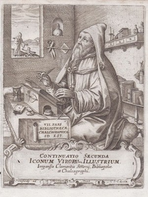 Bibliotheca Chalcographica Boissard Bry Titel title engraving Kupferstich 1669