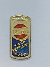 Pepsi Cola Pop Can Have Pepsi Day Pin Jacket Hat Lapel Pin Tie Tack Vintage