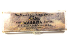 W. R. CASE & SONS Soft WASHITA Oil Stone Natural Knife Sharpener- Bradford, Pa.