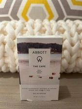 Abbott The Cape Eau de Parfum 1.7 Oz 50 mL Full Size Spray Perfume NIB