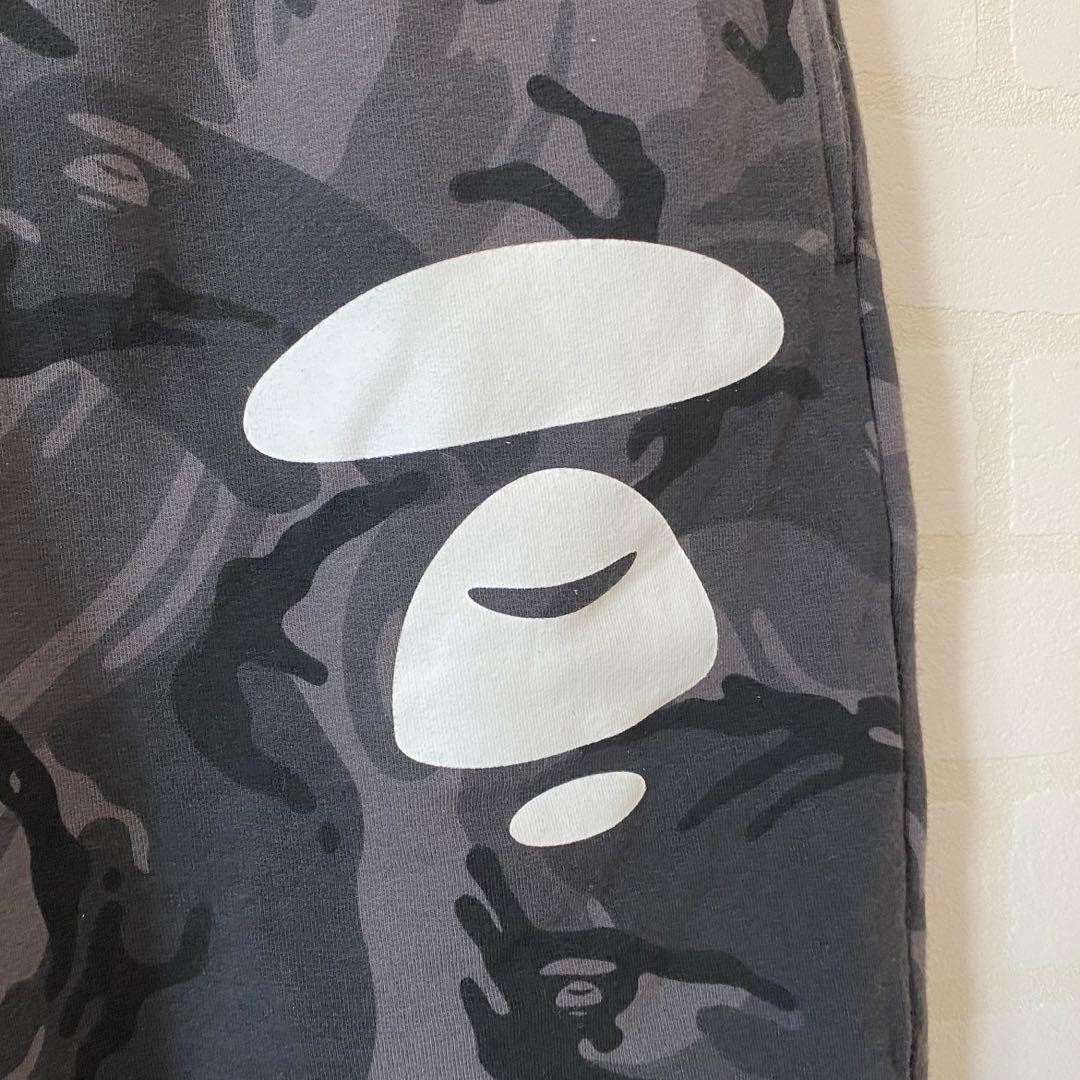 Unused Aape A Bathing Ape Camouflage Cropped Sweatpants black XS BA0226248 thumbnail 5