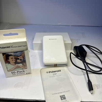 polaroid zip mobile printer plus Polaroid premium zink papers 50