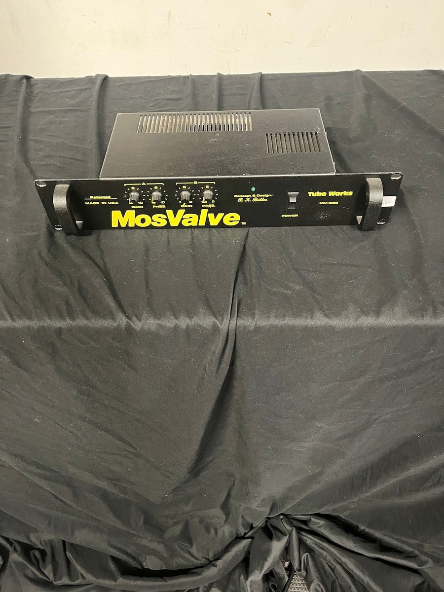 Tube Works Mosvalve MV-962 Guitar Rack Mount Stereo Power Amp by