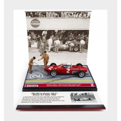 1:43 BRUMM Ferrari F1 Diorama 156 #2 Winner Italy Gp +Figures 1961