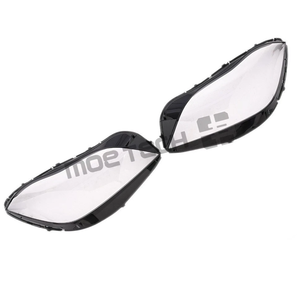 Cubierta de lente de faro transparente para Mercedes Benz W218 CLS350 CLS500 CLS550 2015-2018 Foto 3 de 4