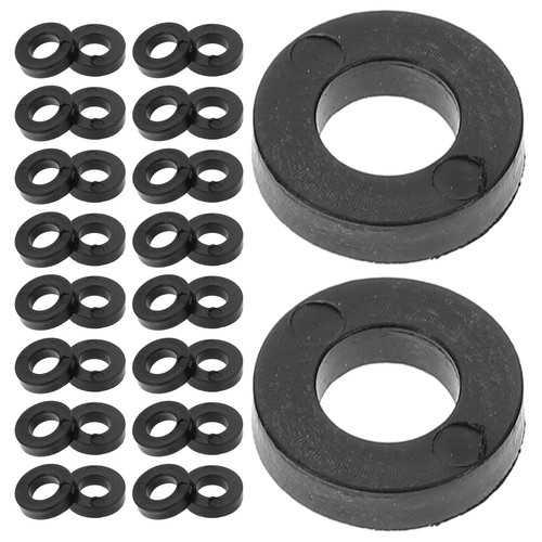 100pcs Plastic Drum Washers Flat Screw Gaskets Drum Set Accessories Drum Lug - Picture 4 of 10