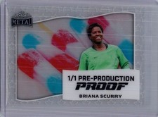Briana Scurry Leaf Soccer 1/1 Pre Production Proof