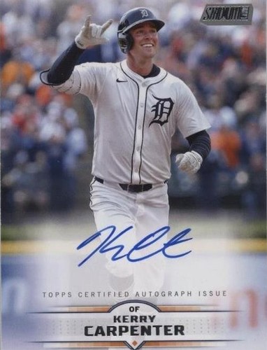 KERRY CARPENTER Rainbow Foil AUTO /25 2025 Topps Stadium Club 
