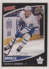 2020 Upper Deck National Hockey Card Day Victory Black Rookies Rasmus Sandin 8tn