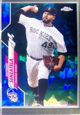 2020 Topps Chrome Update Sapphire Edition Antonio Senzatela #U-40 Rockies