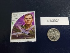 Yuri Gagarin Soviet cosmonaut 2018 Republique De Guinee Stamp (c)