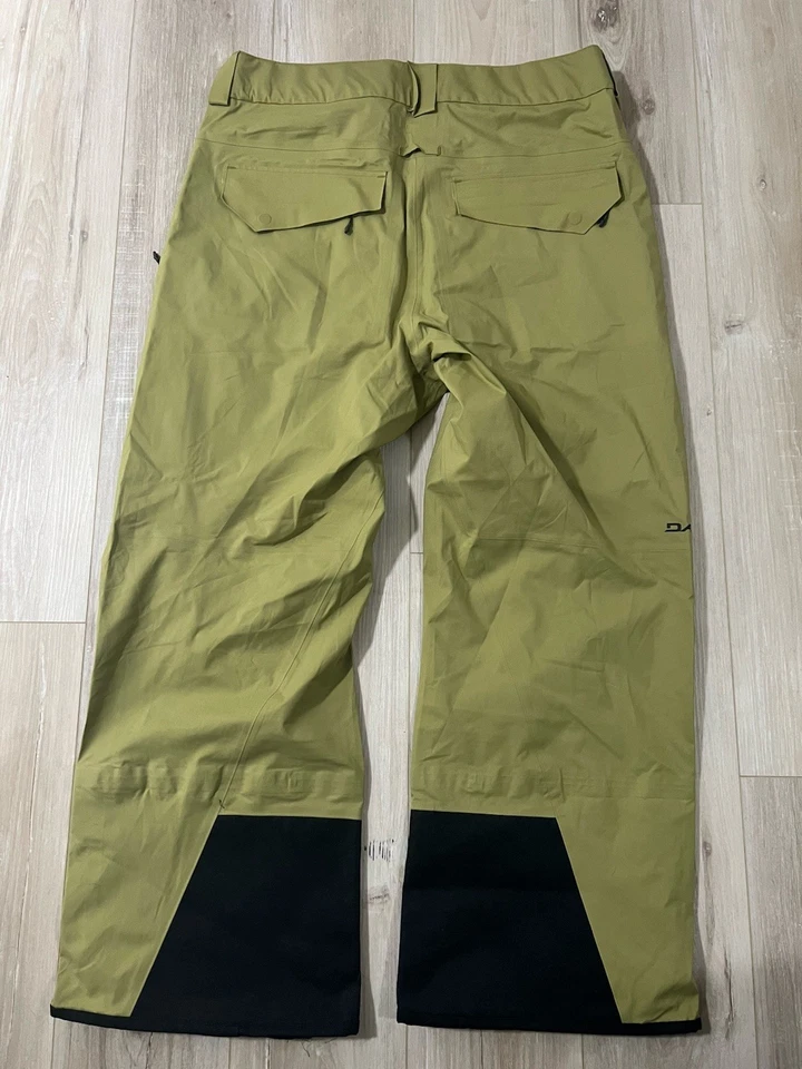 DAKINE Sender Stretch 3L Hose Herren Größe XL Erdgrün Kordelzüge.. - Bild 2 von 4