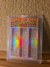 Topps Finest Refractor Checklist