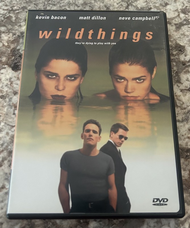 Wild Things (DVD 1998 Drama) Kevin Bacon Matt Dillon Never Campbell *Nudity*