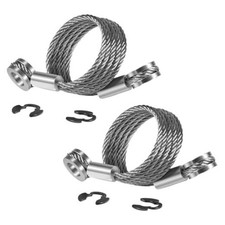 For Peterbilt Long Side Hood Stay Control Cable 2-Pack &ndash; Fits for Peterbilt