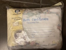 Vintage Gerber Keepsake Pillow