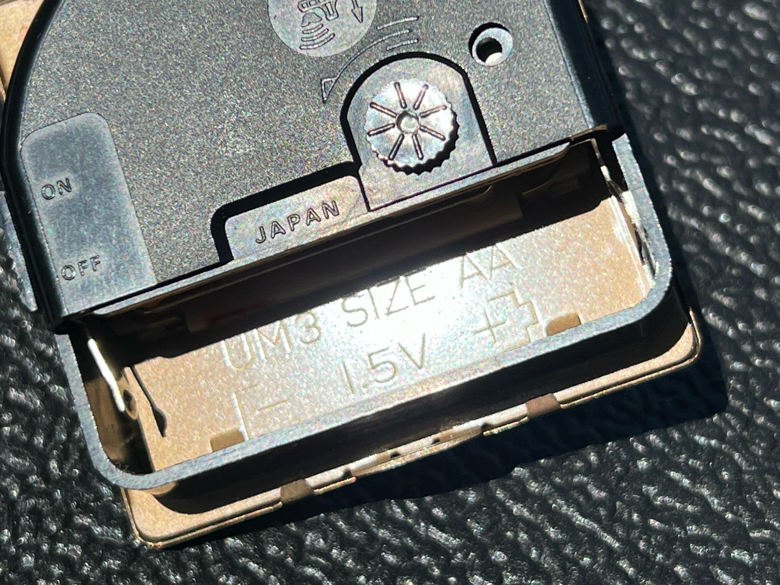 Vintage Spartus JWCII Foldable Travel Alarm Clock Battery 🔋 Luminescent