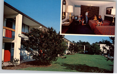 Quality Inn Florence South Carolina Exterior Interior Postcard