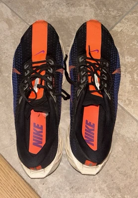 Nike Pegasus plus Trainers Black/Blue/Orange Lace Up UK 9.5 - Image 1 of 3